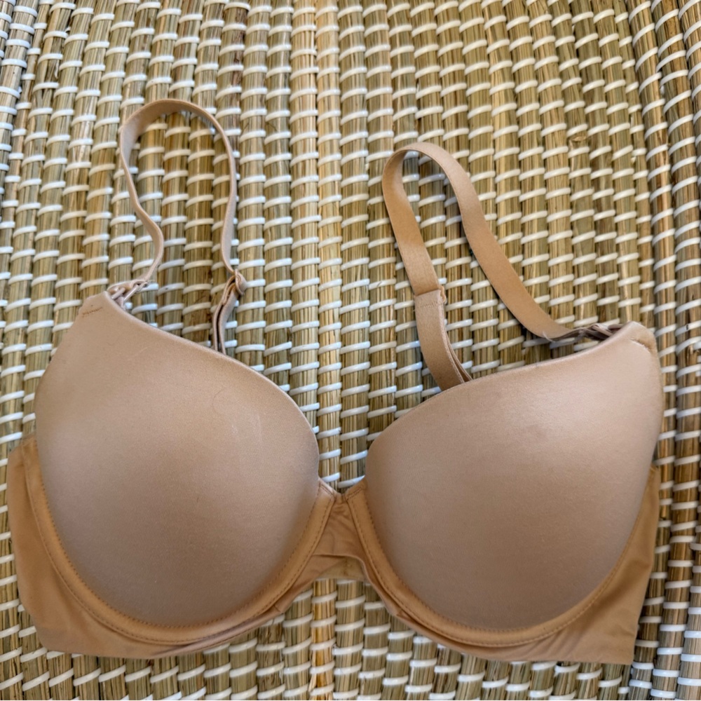 Auden Tan Seamless Underwire Nursing Bra